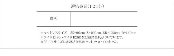 モダンライト・コンセント付き国産フロアベッド JOINT WIDE ジョイントワイド ベッドフレームのみ セミシングル