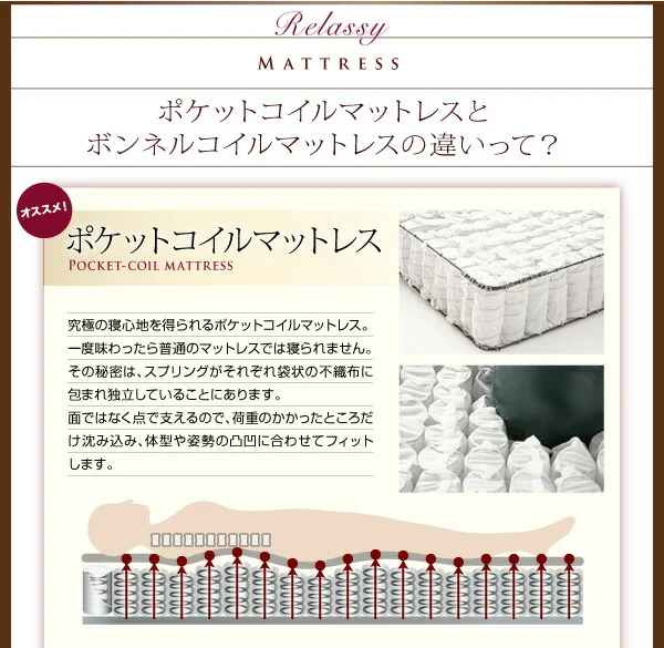 クッション・フラップテーブル付き収納ベッド Relassy リラシー ベッドフレームのみ シングル