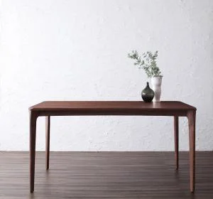 天然木ウォールナット無垢材ダイニング Kate ケイト ダイニングテーブル W150