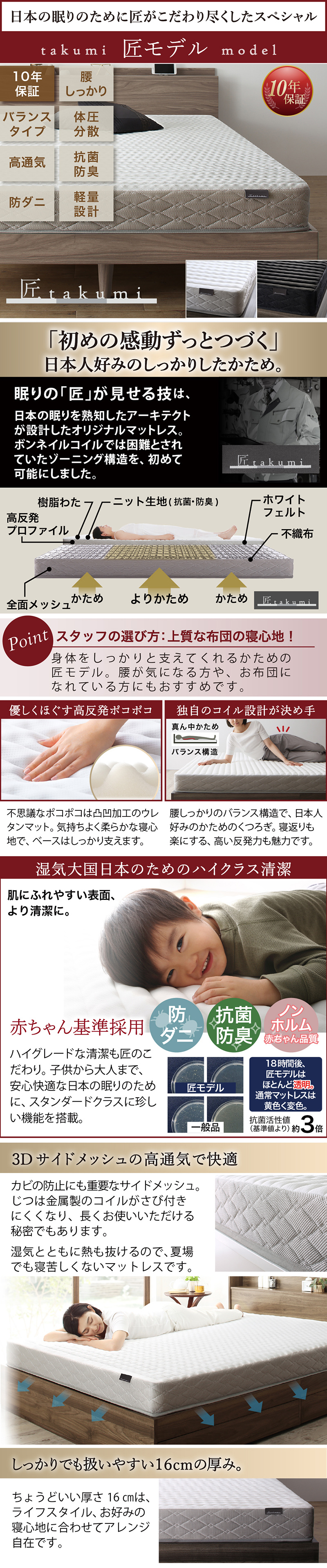 リクライニング機能付き・モダンデザインローベッド Plutone プルトーネ ベッドフレームのみ ダブル