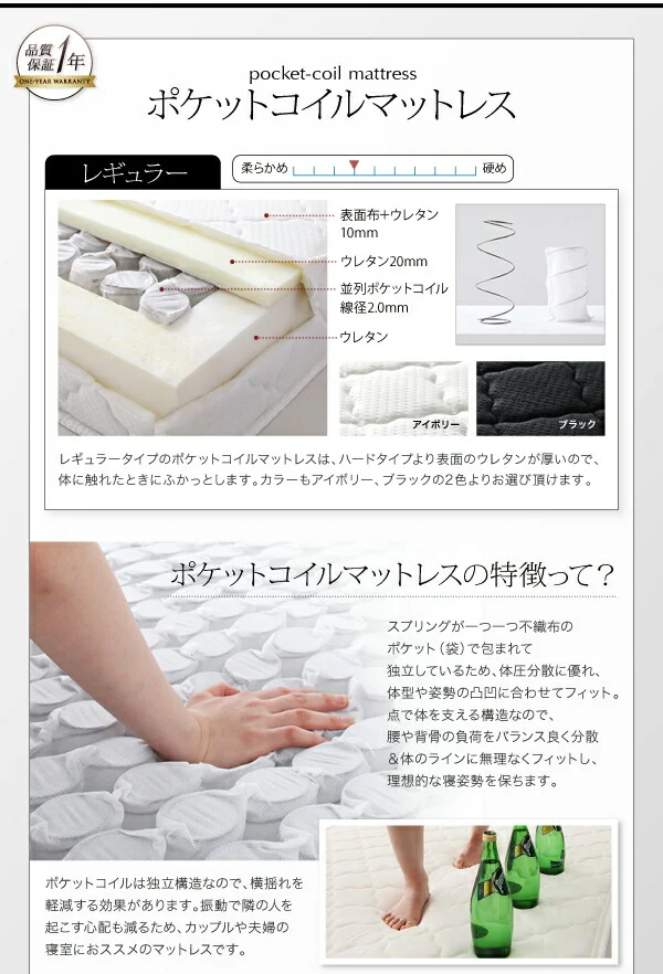 棚・コンセント・収納付き大型モダンデザインベッド BAXTER バクスター ベッドフレームのみ ワイドK200(S×2)