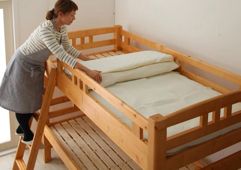 子どもの睡眠環境を考えた 日本製 安眠マットレス 抗菌・薄型・軽量 ジュニア 国産ポケットコイル EVA エヴァ セミシングル ショート丈