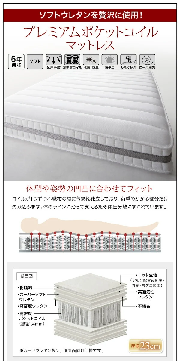 モダンライト・コンセント付きローベッド Burlington バーリントン ベッドフレームのみ シングル