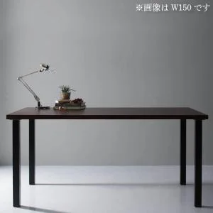 天然木天板 スチール脚 モダンデザインテーブル Gently ジェントリー ナチュラル ストレート脚 W120