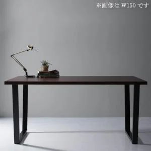 天然木天板 スチール脚 モダンデザインテーブル Gently ジェントリー ナチュラル ストレート脚 W120