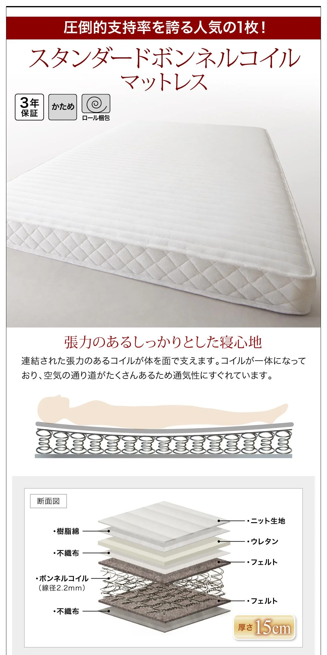 跳ね上げベッド 大容量収納/プロストル2 ベッドフレームのみ 縦開き セミシングル