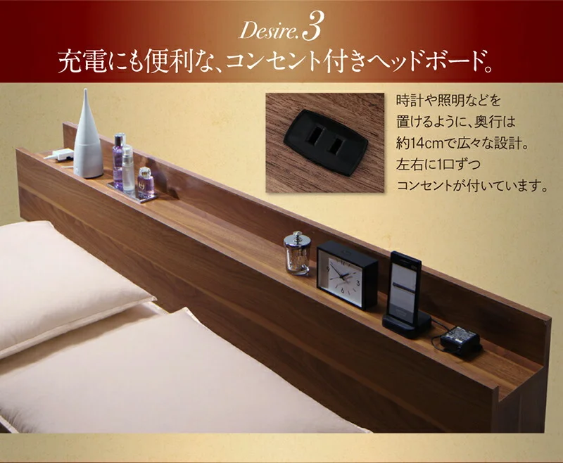 ベッド クイーン キング/ヴェーヒル2 ベッドフレームのみ クイーン(Q×1)