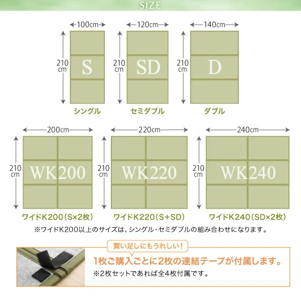 三つ折り畳マット シングル