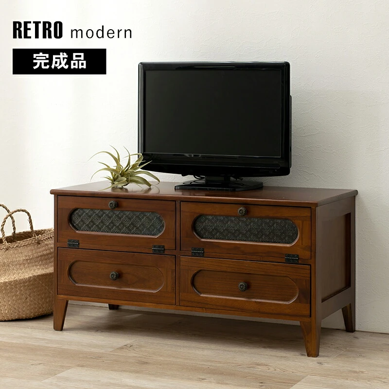 TV台 -MTV-レトロ 両扉 90×40×45cm