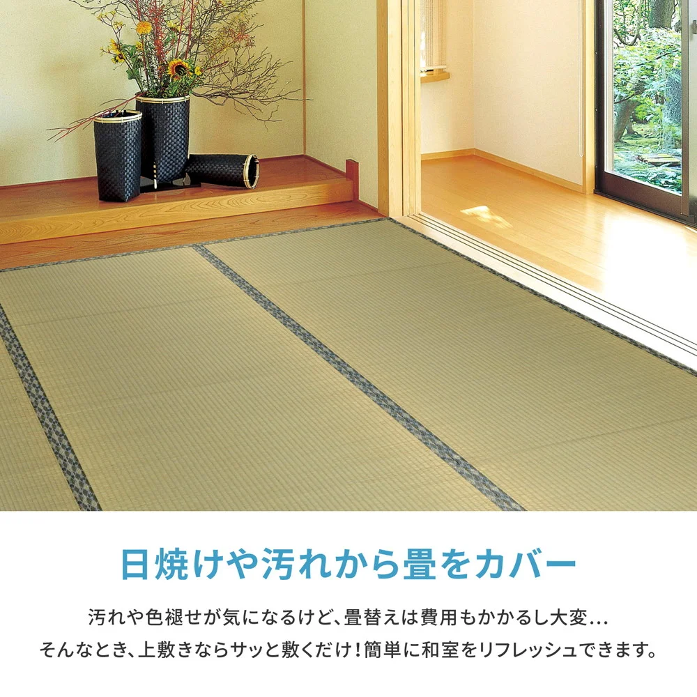 い草カーペット 白馬(はくば) 江戸間 1畳(87×174)