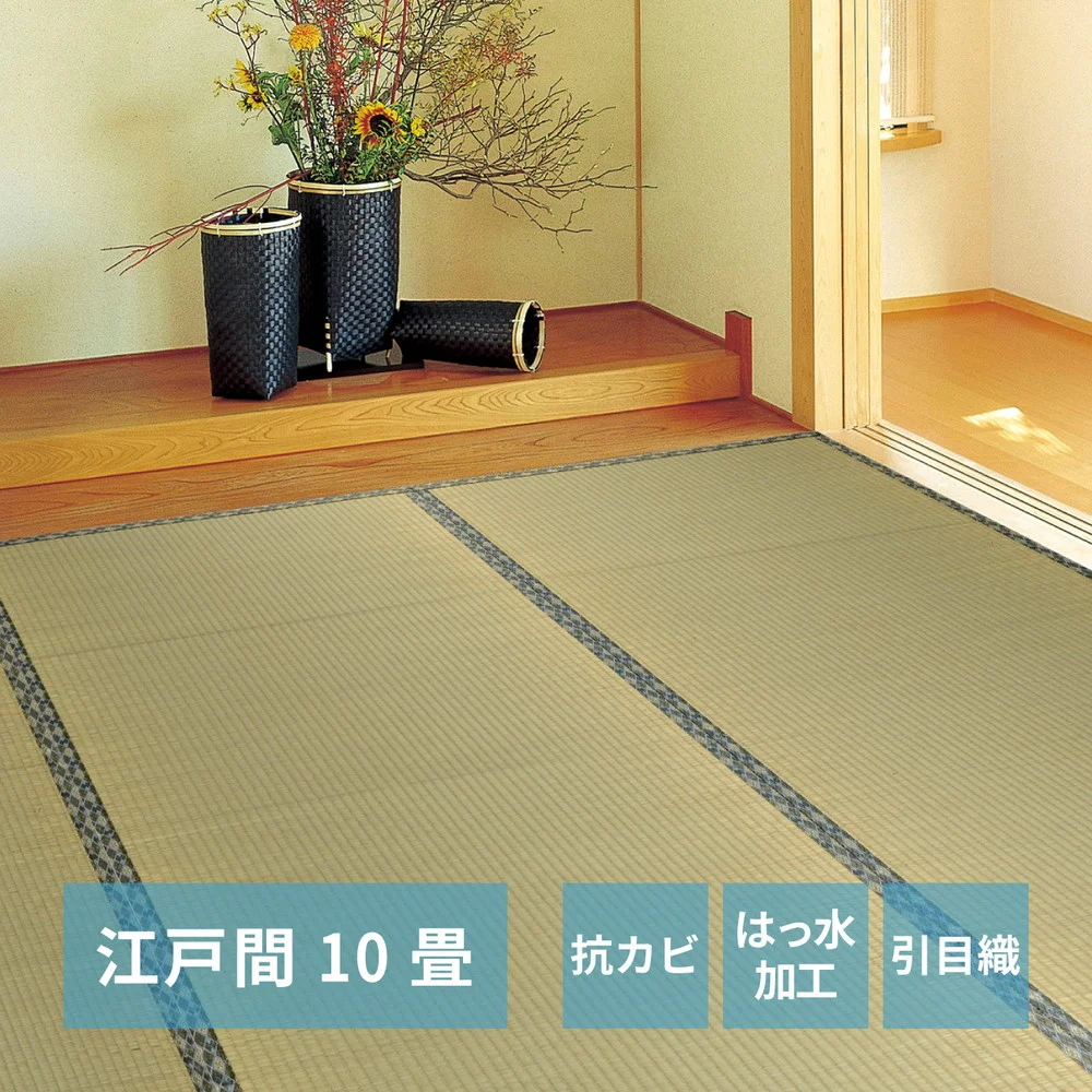 い草カーペット 白馬(はくば) 江戸間 1畳(87×174)