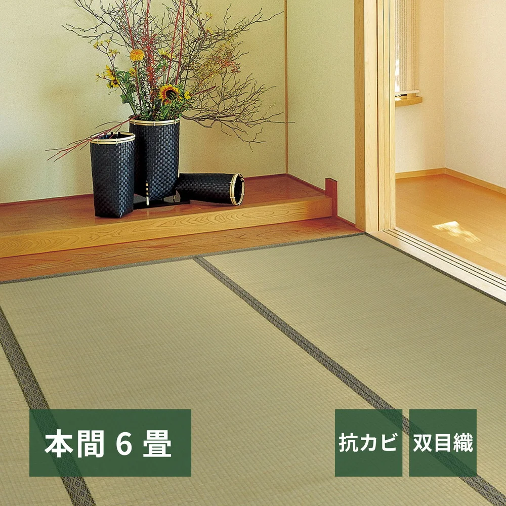 い草カーペット 柳川(やながわ) 江戸間 1帖(87×174)