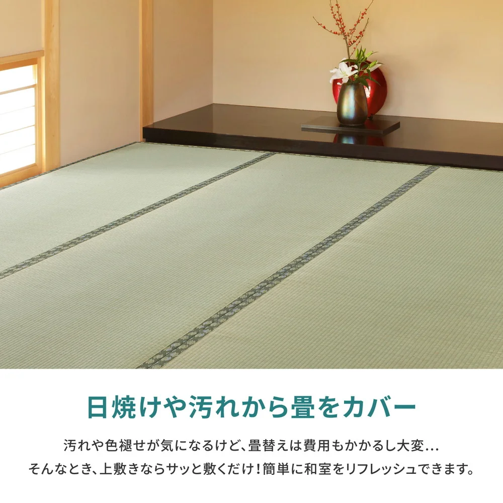 国産い草カーペット 天草 江戸間 1帖(87×174)
