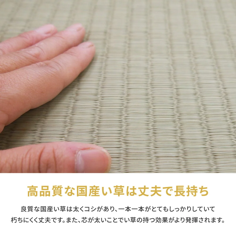 国産い草カーペット 琥珀 江戸間 1帖(87×174)