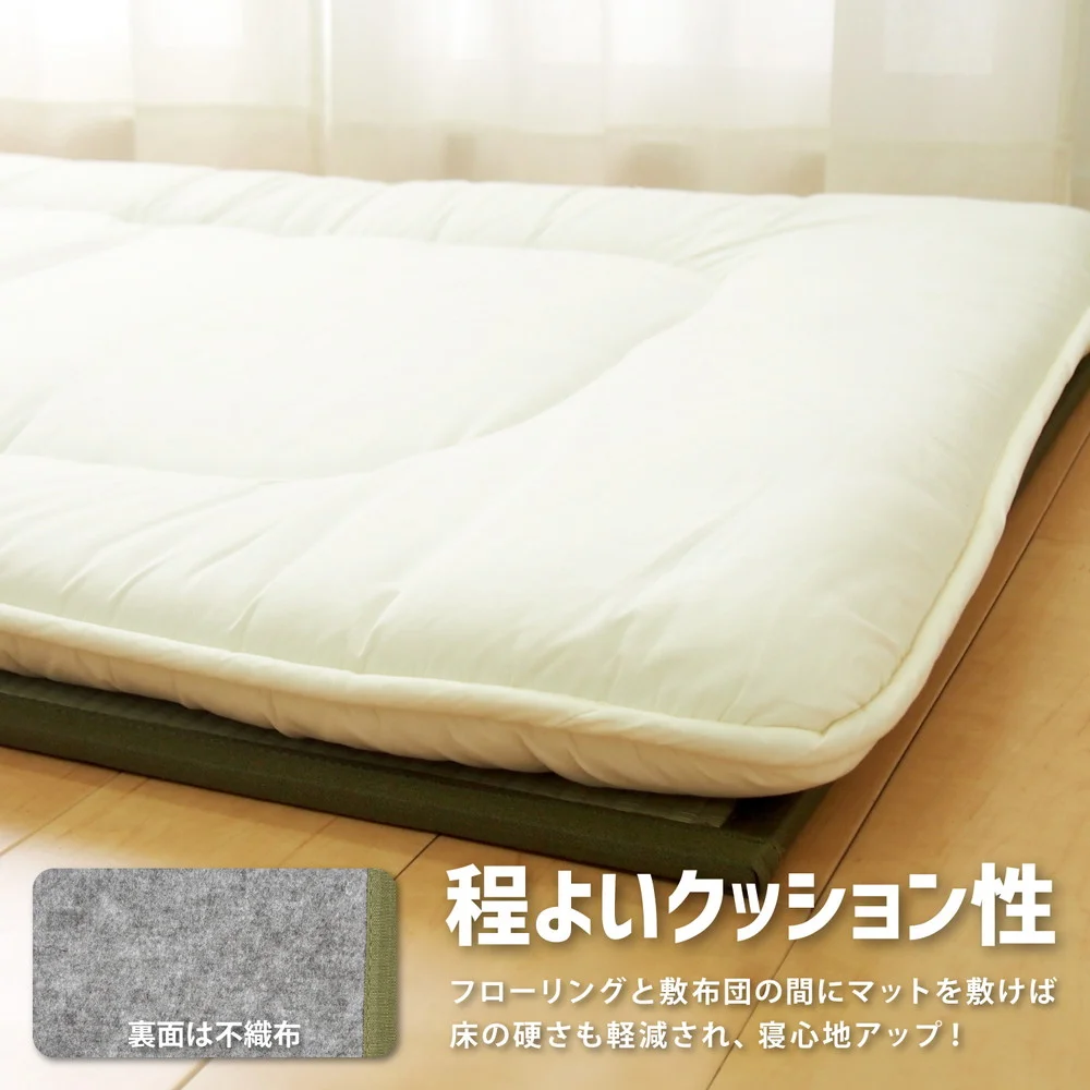折り畳める 畳マットレス 鞍馬 シングル(100×200cm)